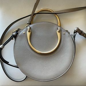 Chloe Pixie Crossbody Bag Leather and Suede Small